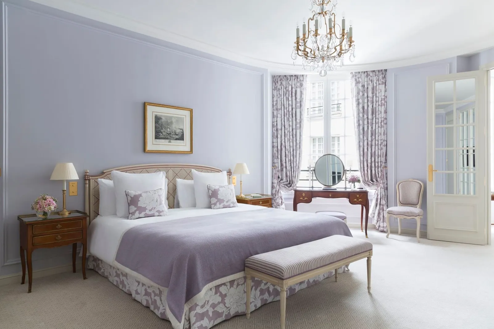 The interior of Prestige Junior Suite · Le Bristol Paris