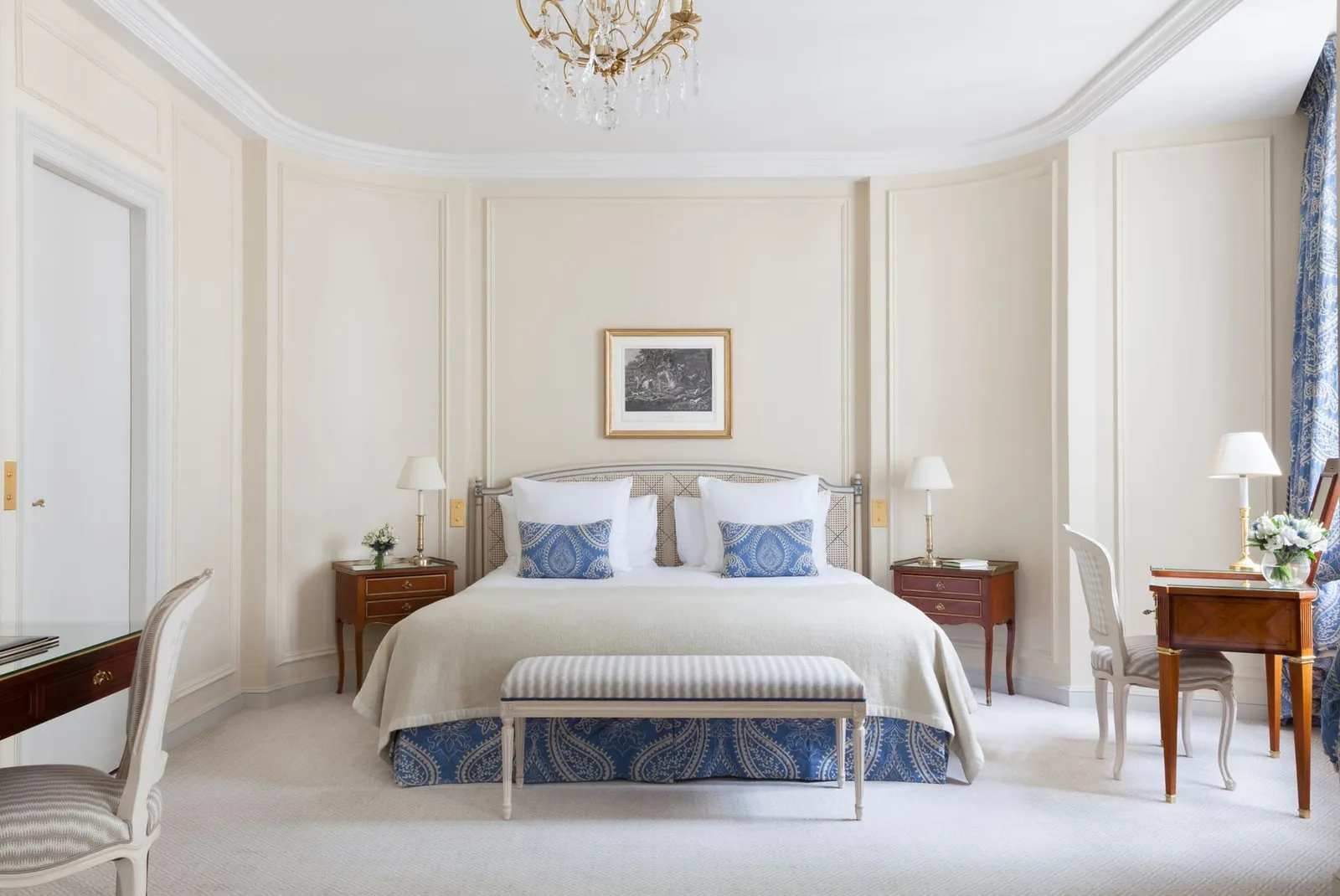 The interior of Prestige Room · Le Bristol Paris
