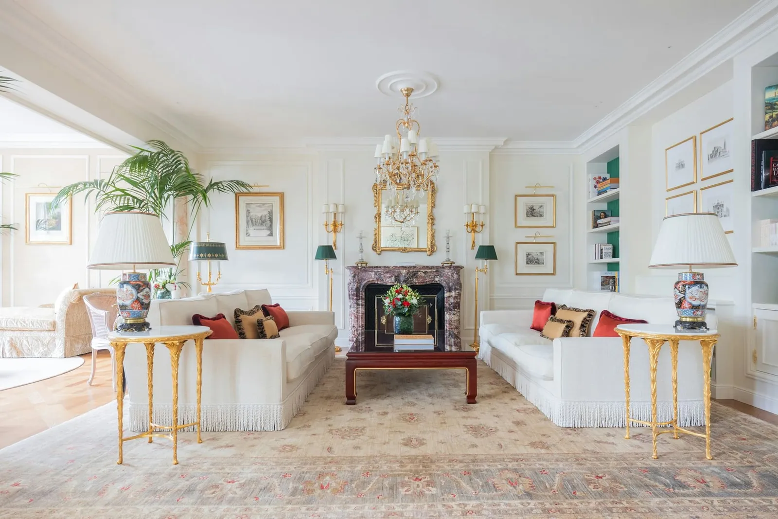 The interior of Suite Impériale · Le Bristol Paris
