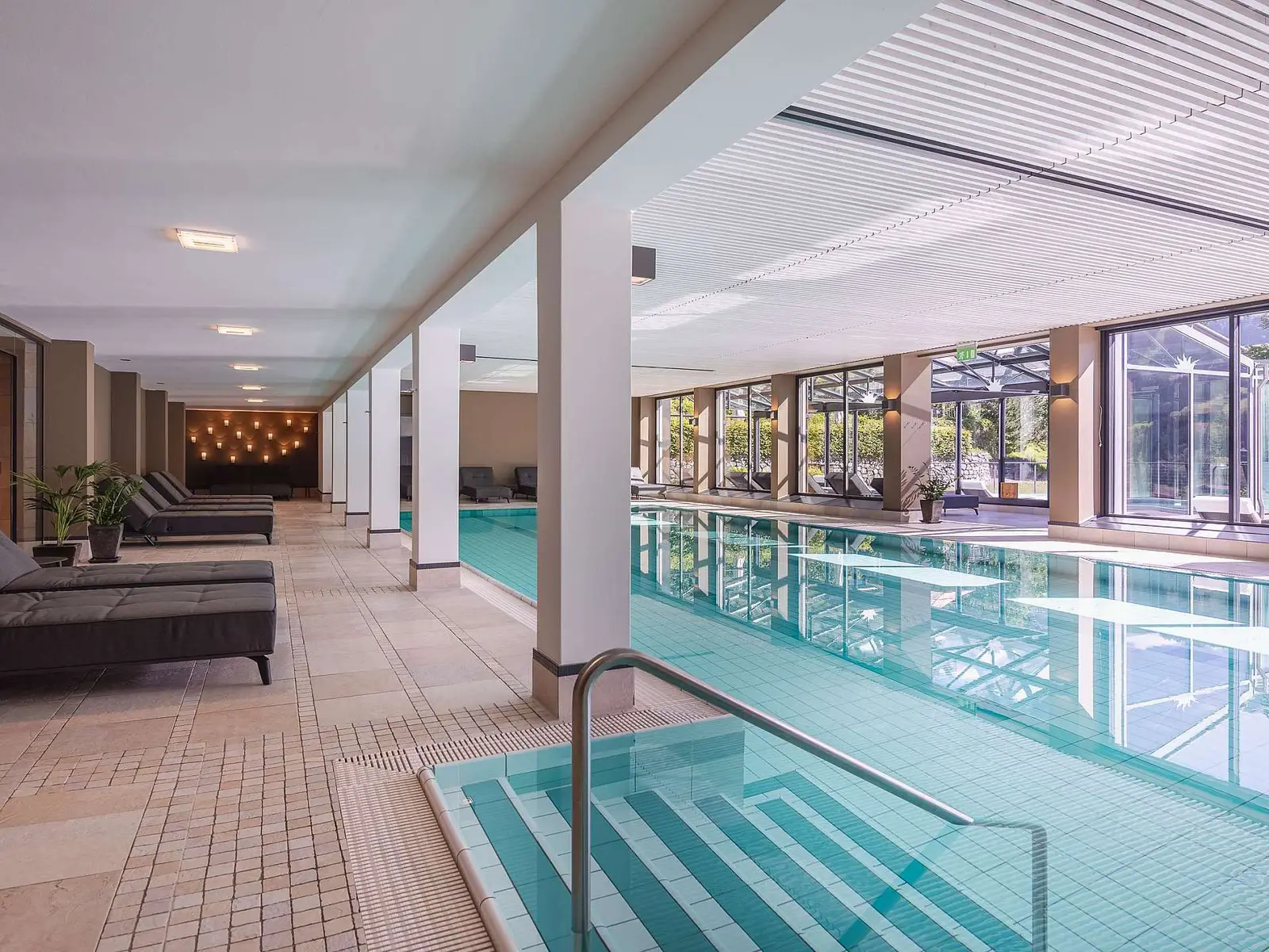 La piscina coperta del Lenkerhof