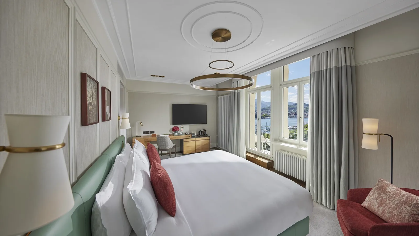 Deluxe Lake View Room with Balcony