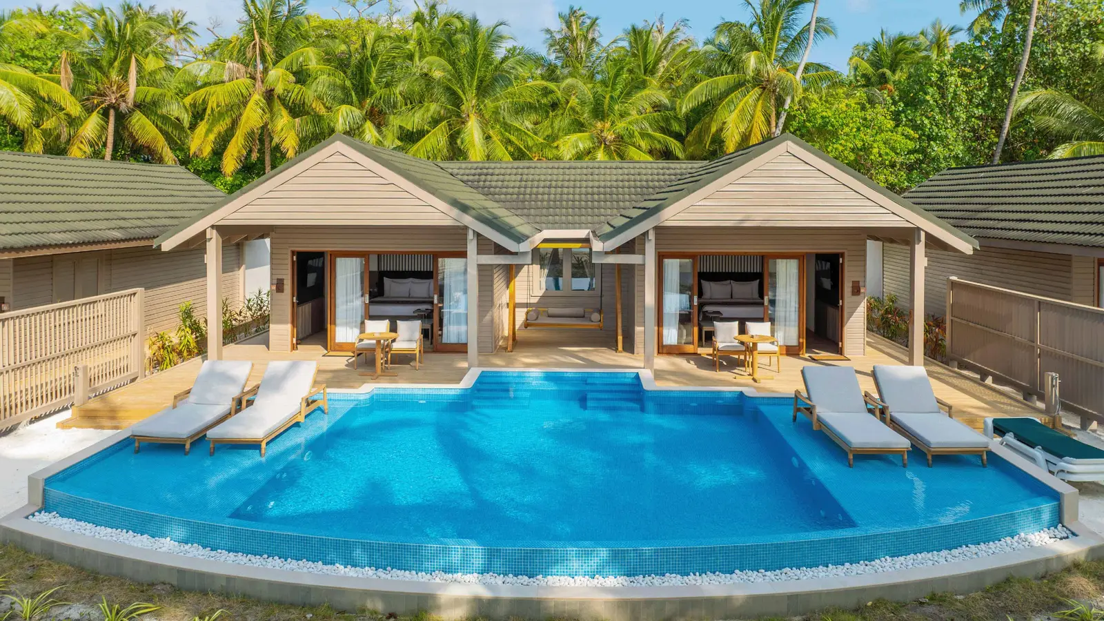 2 Bedroom Beach Pool Villa at Meeru