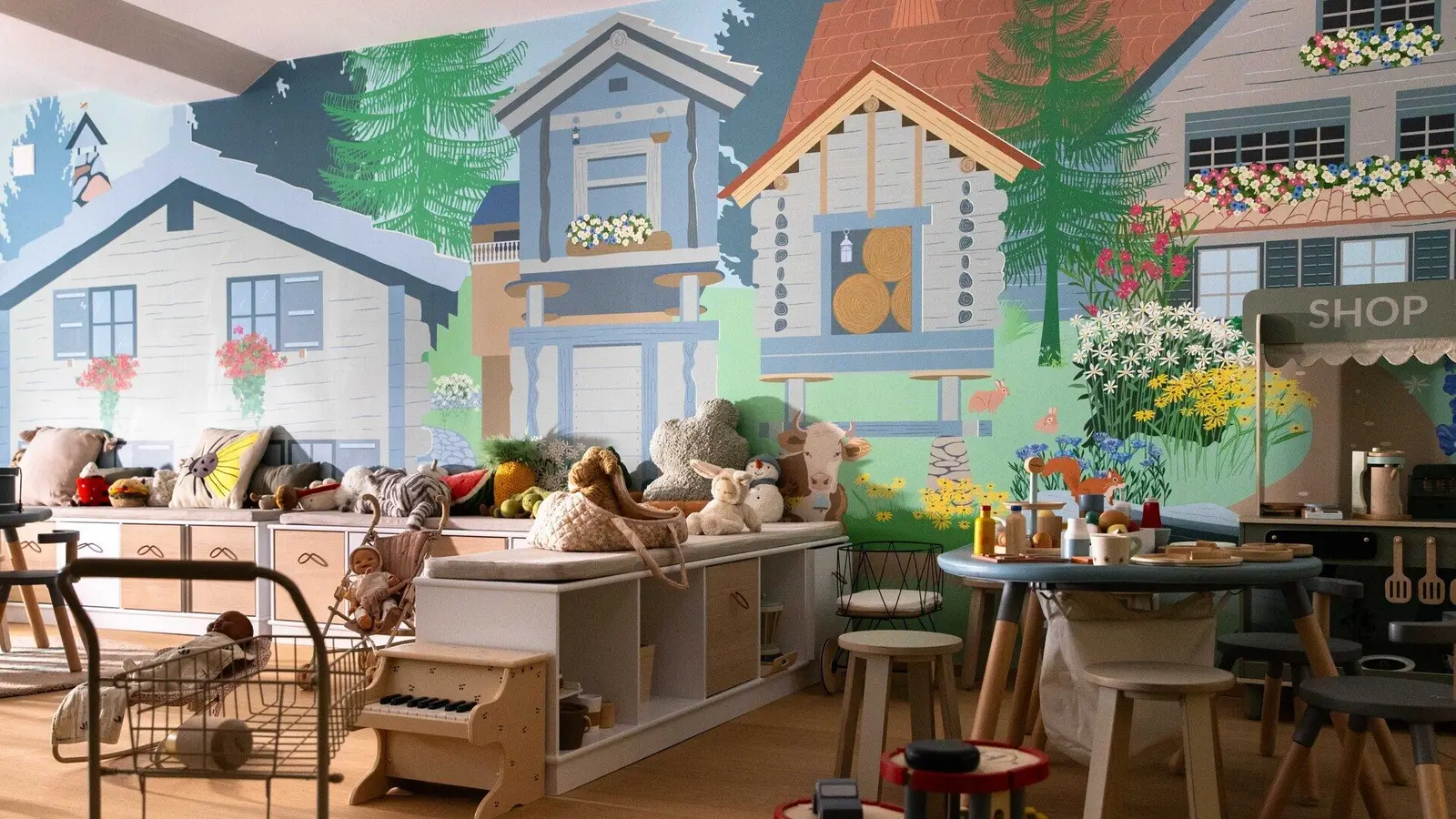 La sala giochi Mini Cervin