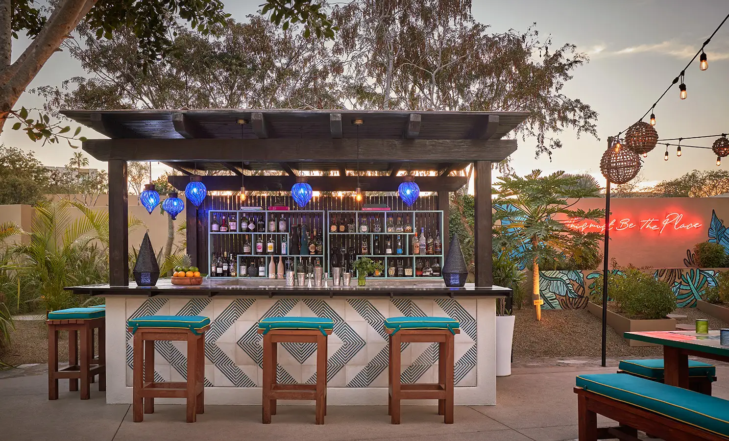 Il bar all’aperto di Talay
