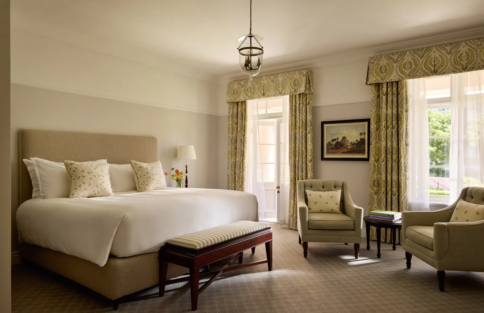 Official photograph of the Junior Suite category at Mount Nelson
