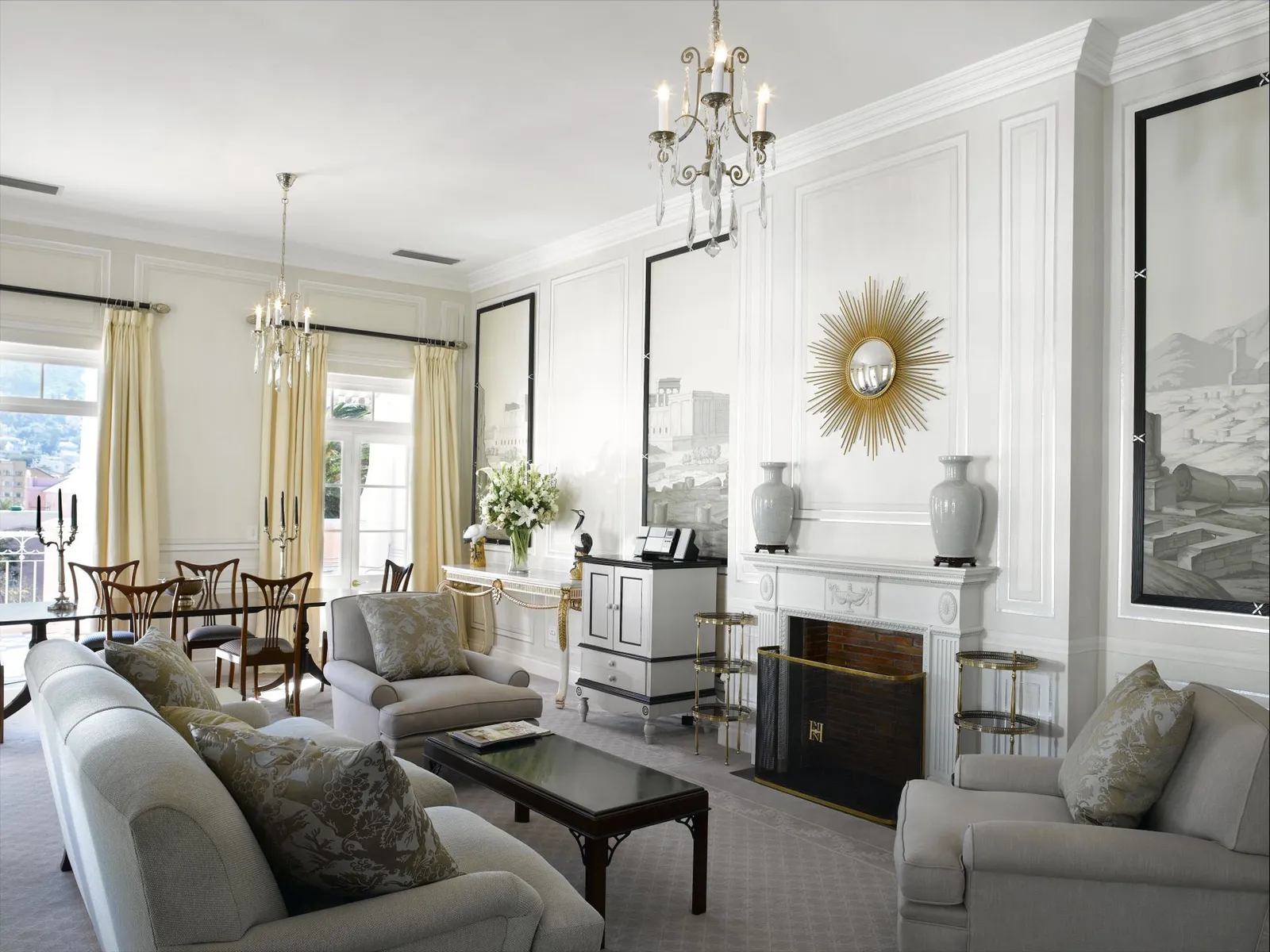 Official photograph of the Presidential Suite category at Mount Nelson