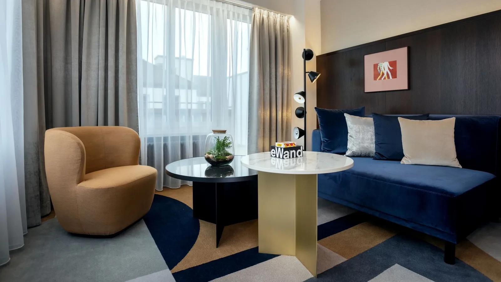Gli interni della Junior Suite