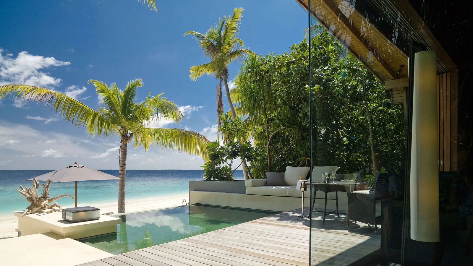 Beach Pool Villa in an official photograph