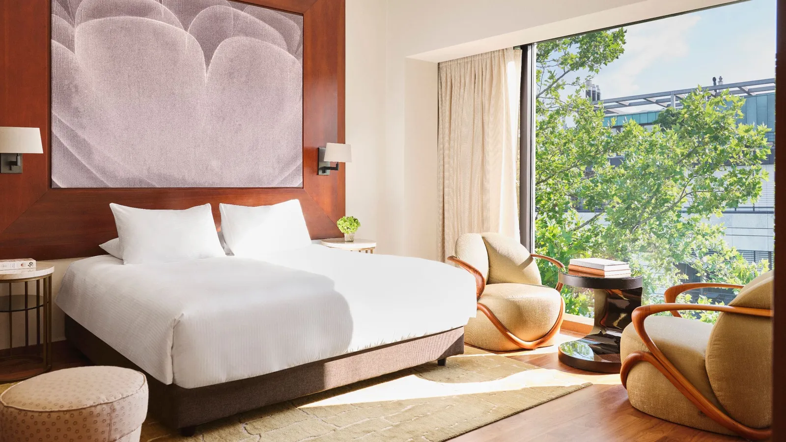 Una camera da letto della Residential Suite comunicante