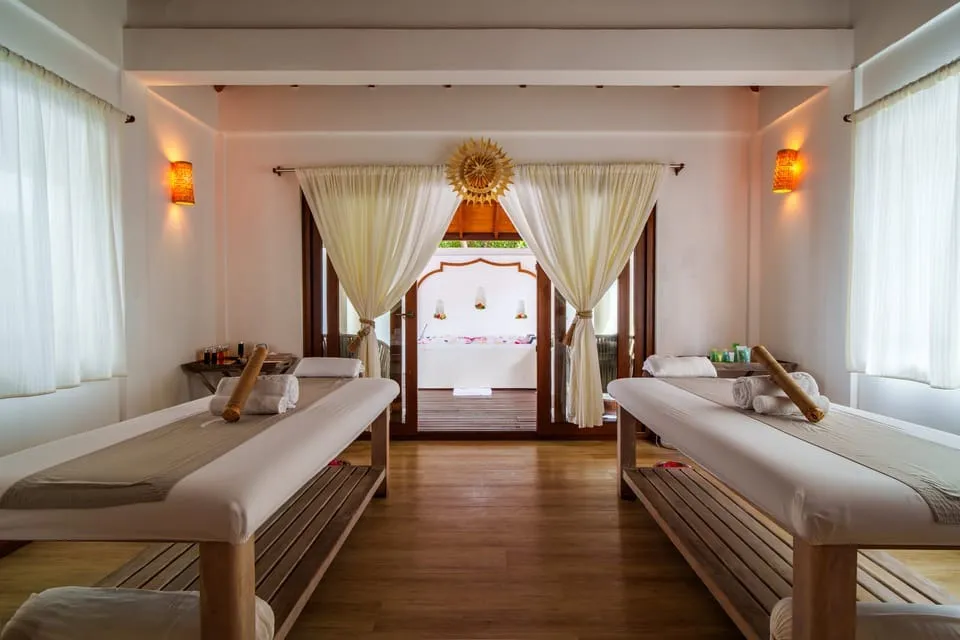 2 treatment beds at Coconut Spa