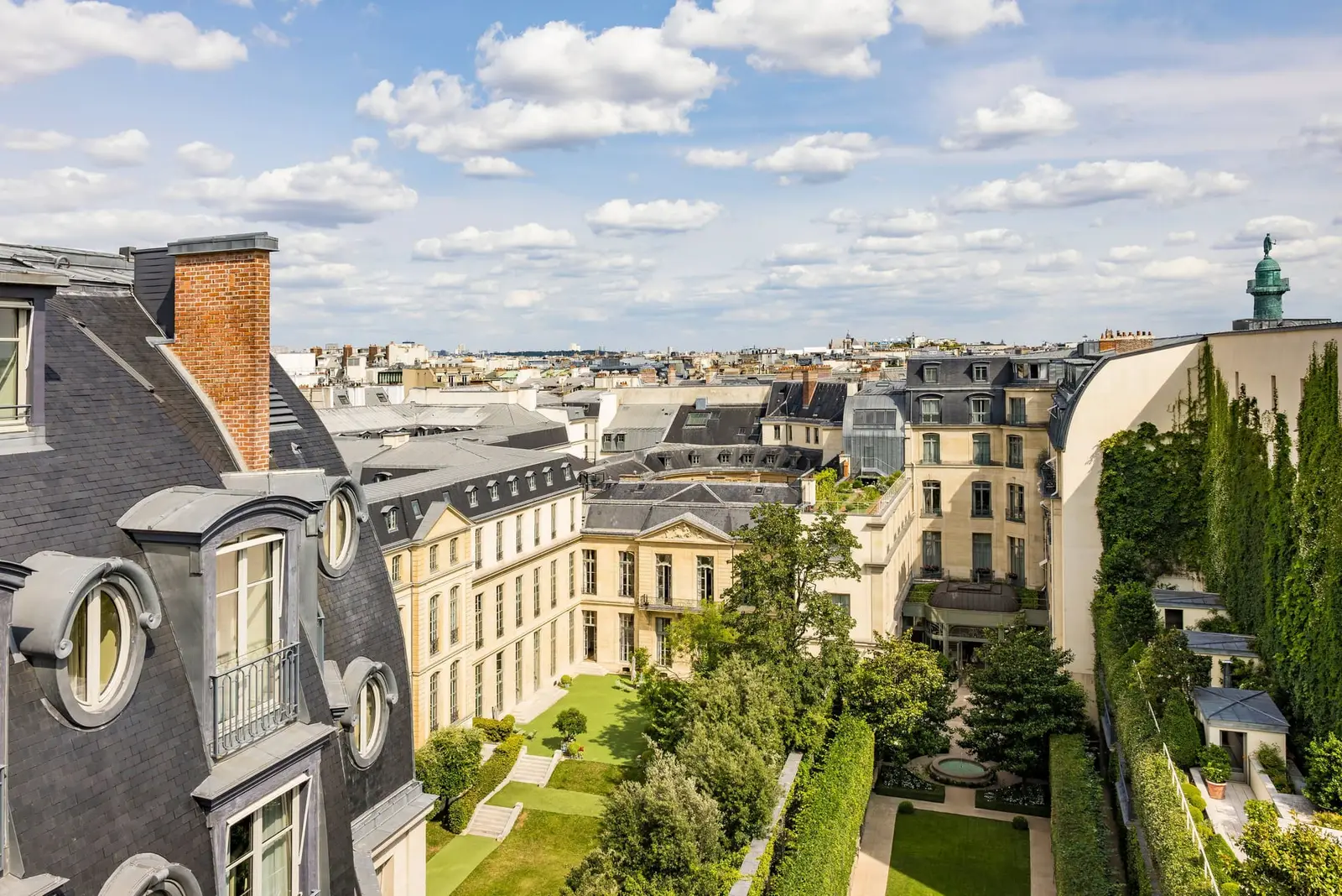 The interior of the L'Appartement Ritz · Ritz Paris