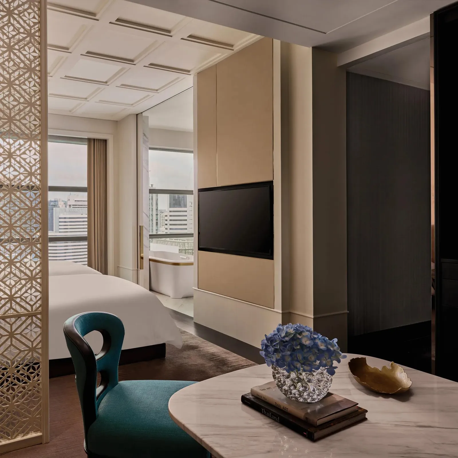 Two-Bedroom Premier Suite: la seconda camera con 2 letti singoli