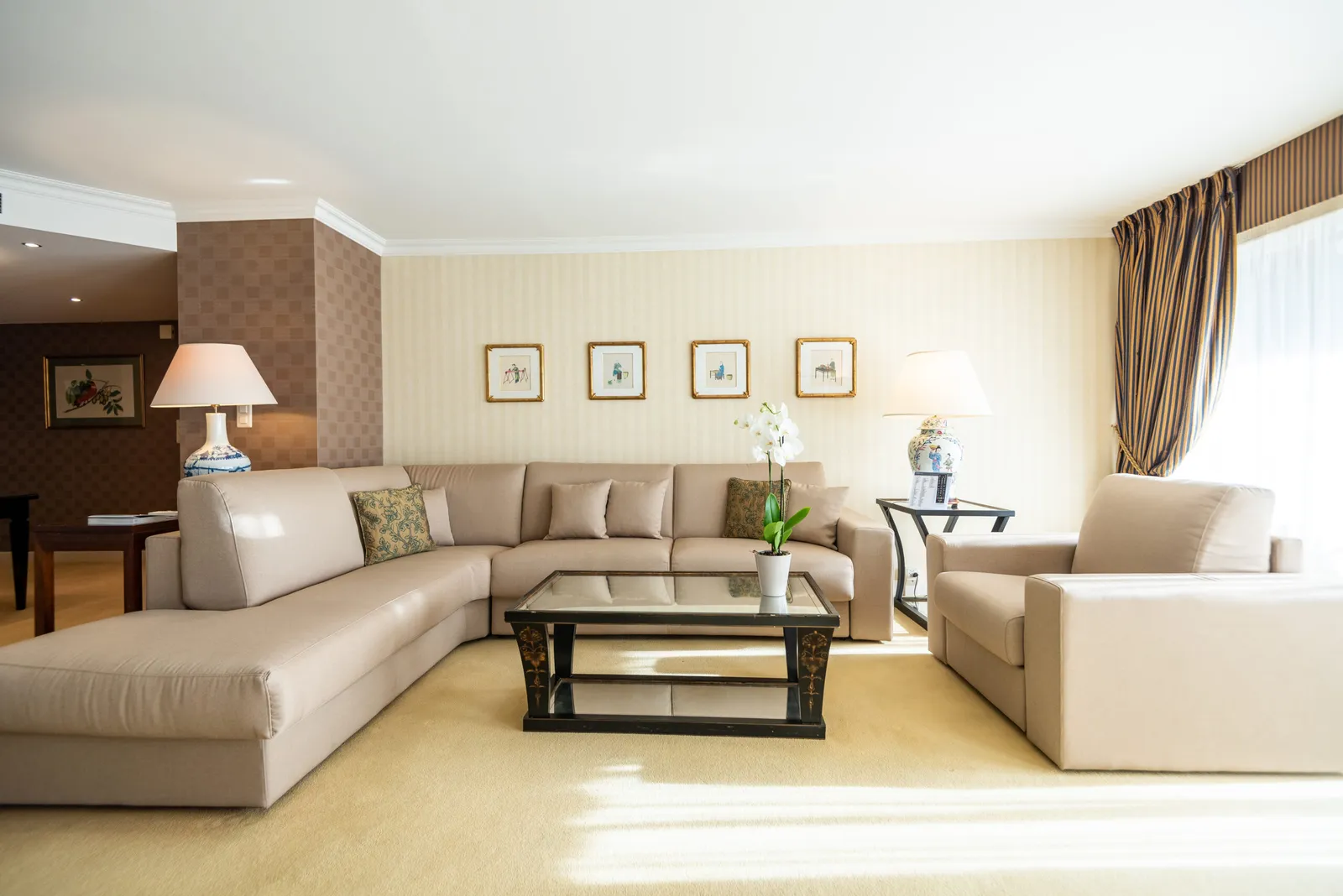 The Executive Suite living area
