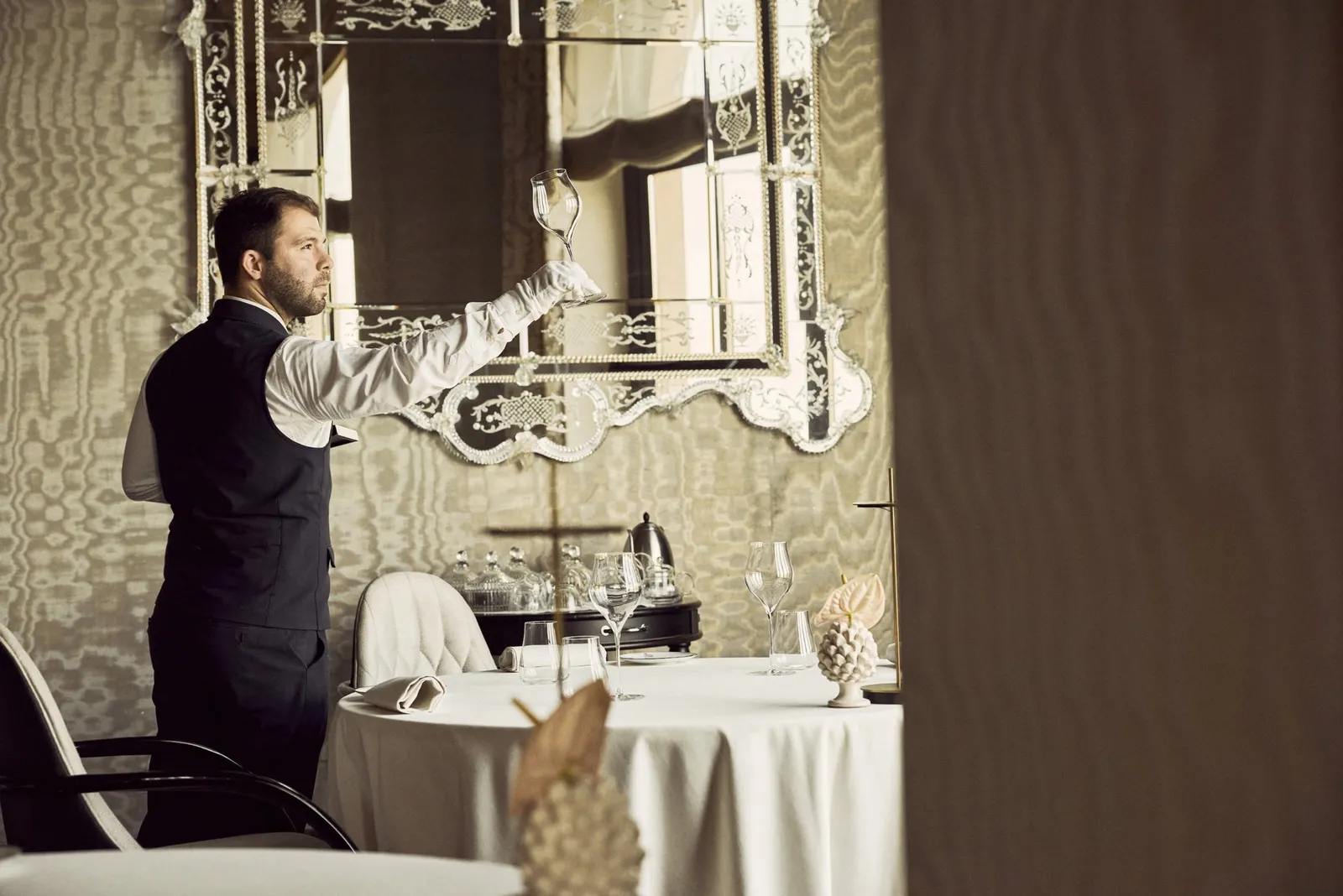 The Principe Cerami restaurant dining room