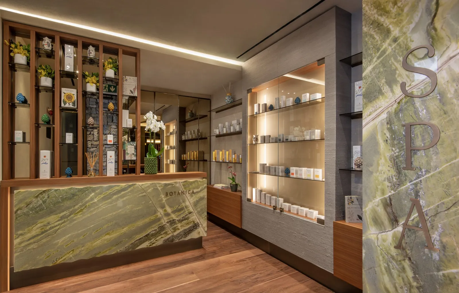 The Botanica Spa reception