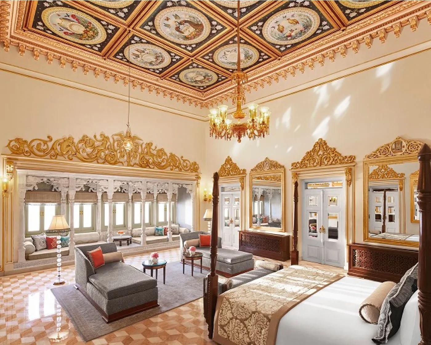 Grand Royal Suite One Bedroom Lake View al Taj Lake Palace