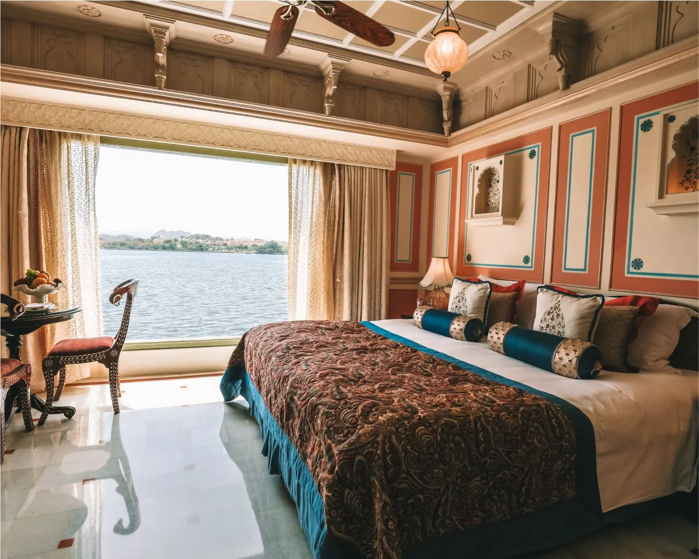 Historical One Bedroom Suite Lake View al Taj Lake Palace