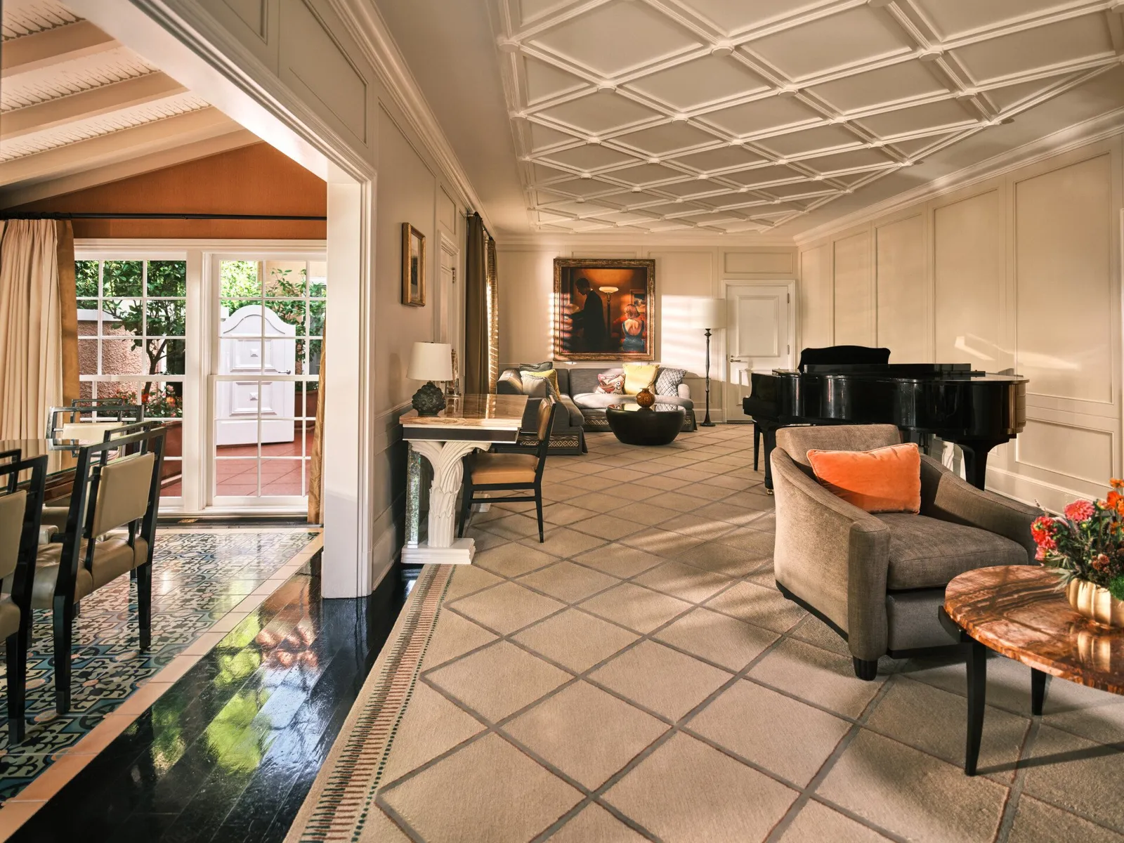 The Bungalow 8 at The Beverly Hills Hotel, as the official site shows it