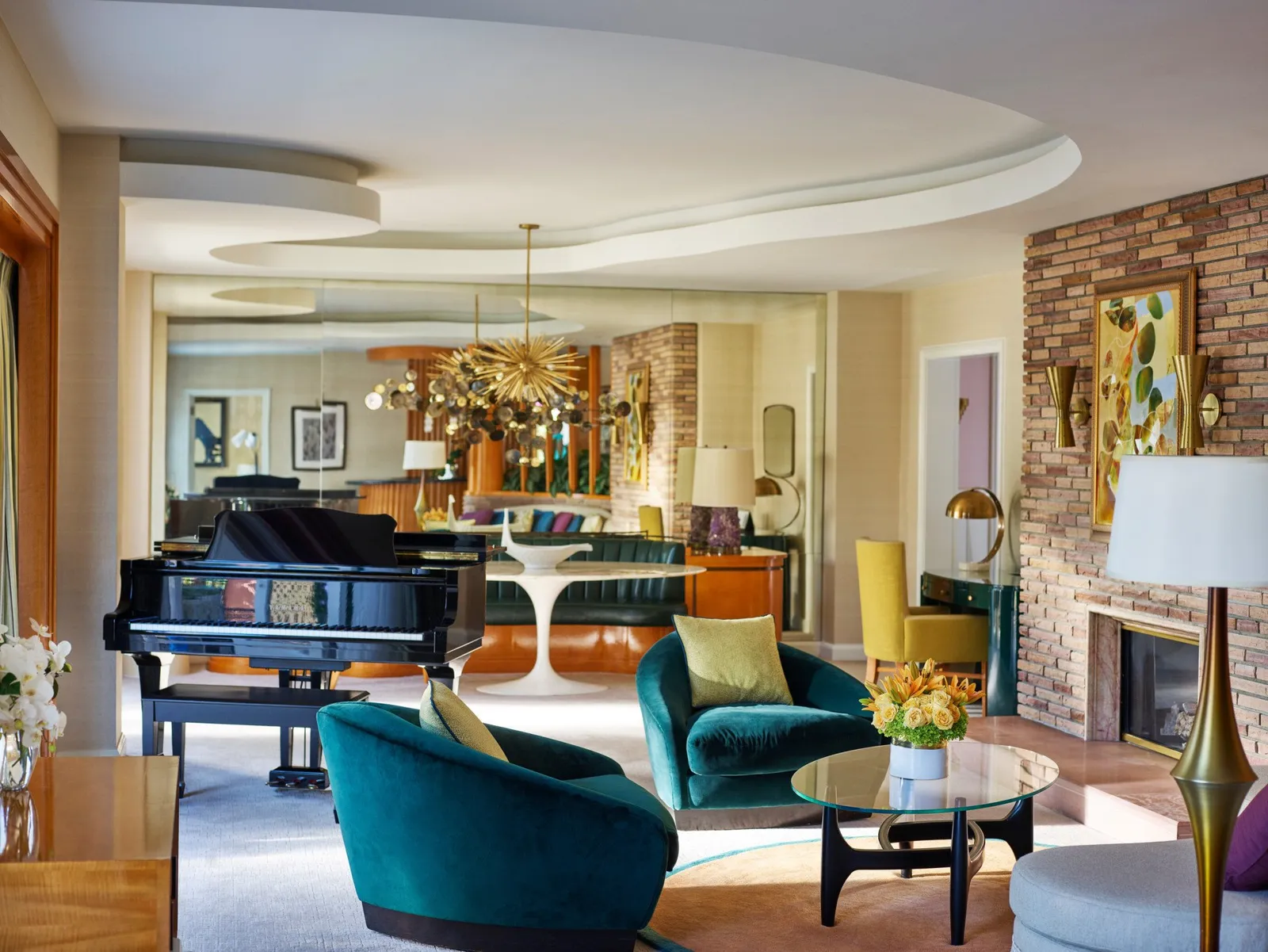 The Paul R. Williams Suite at The Beverly Hills Hotel, as the official site shows it