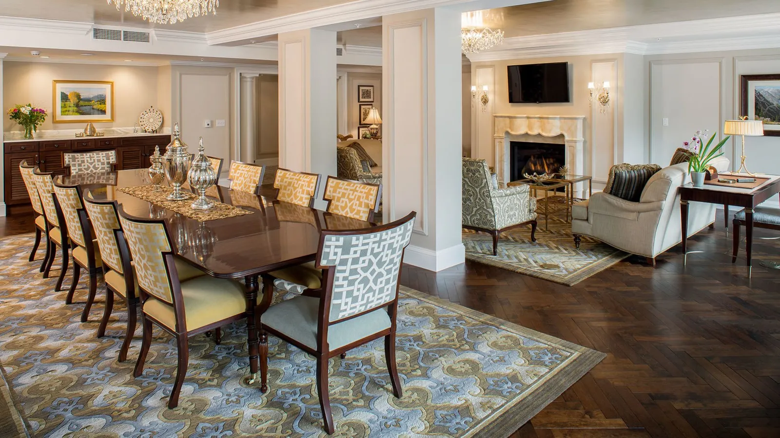 Official photograph of Parker Suite at The Broadmoor
