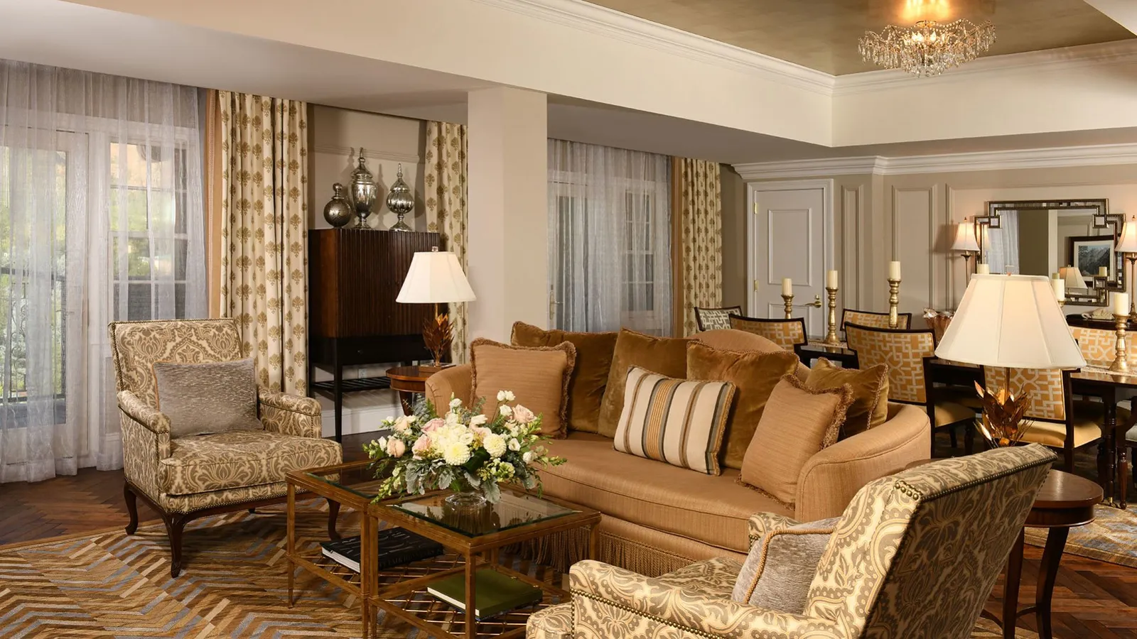 Official photograph of North & South Cheyenne Mountain Suites at The Broadmoor