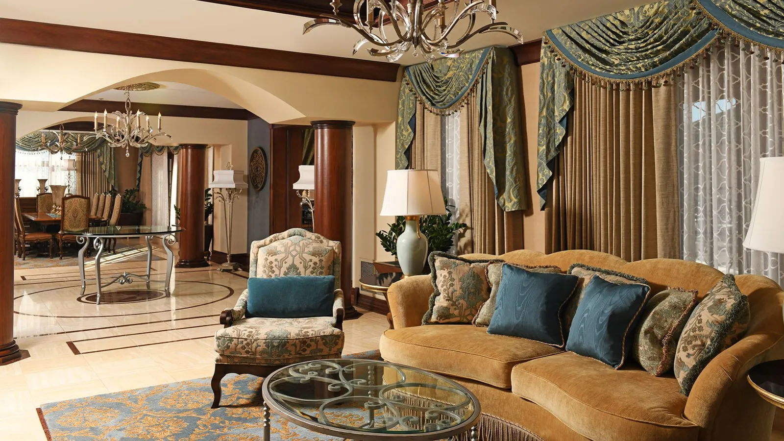 Official photograph of West Tower Gaylord Suite at The Broadmoor