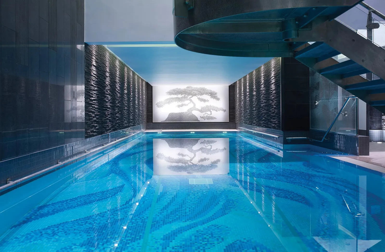 Chuan Spa’s 16-metre pool, in a former bank vault