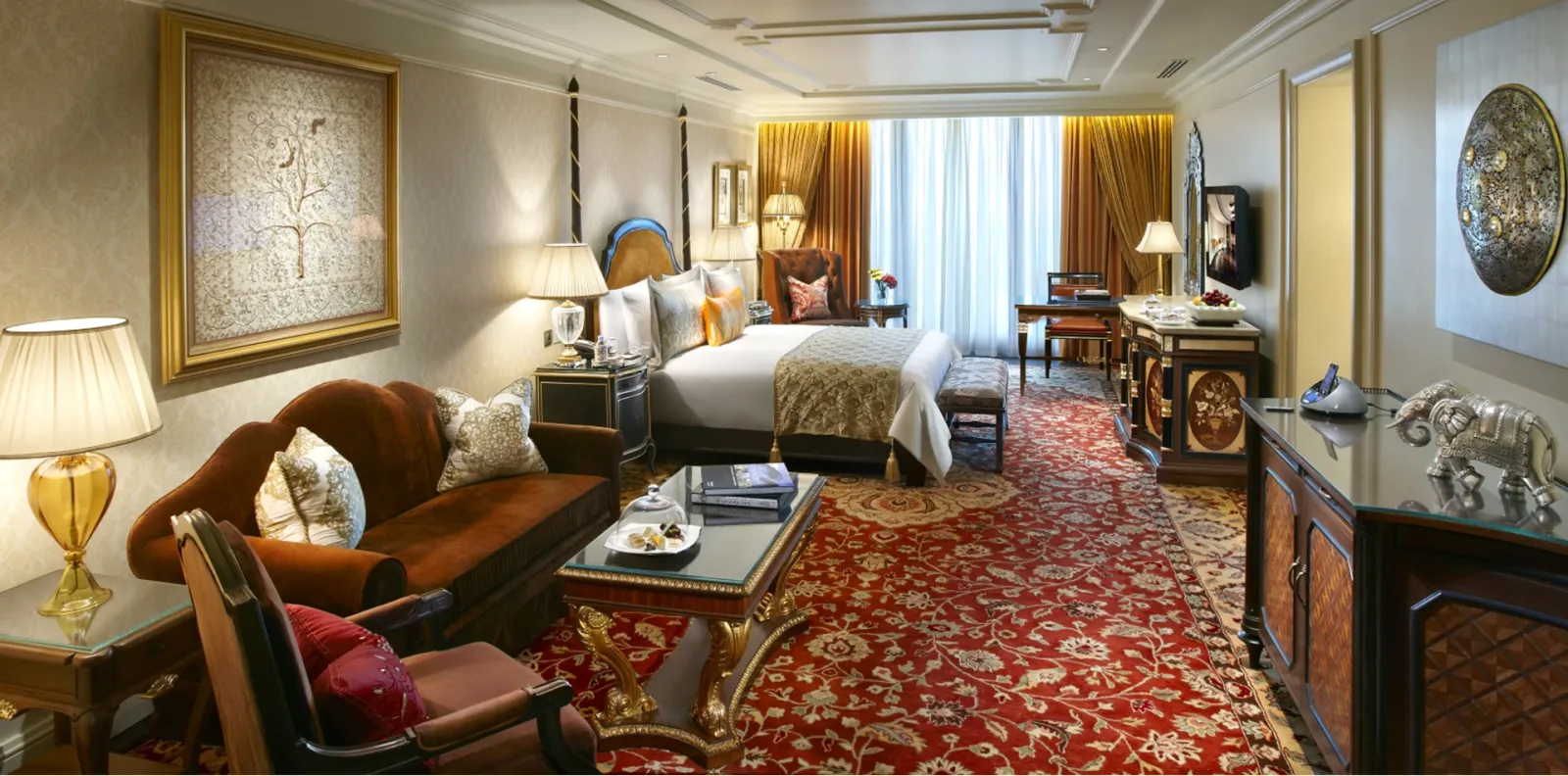La Parlour Suite del Leela Palace New Delhi