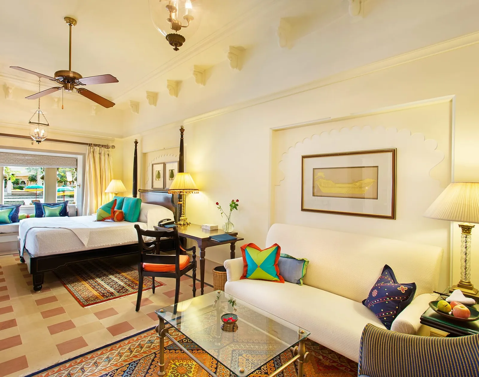 Premier Room with Pool View al The Oberoi Udaivilas