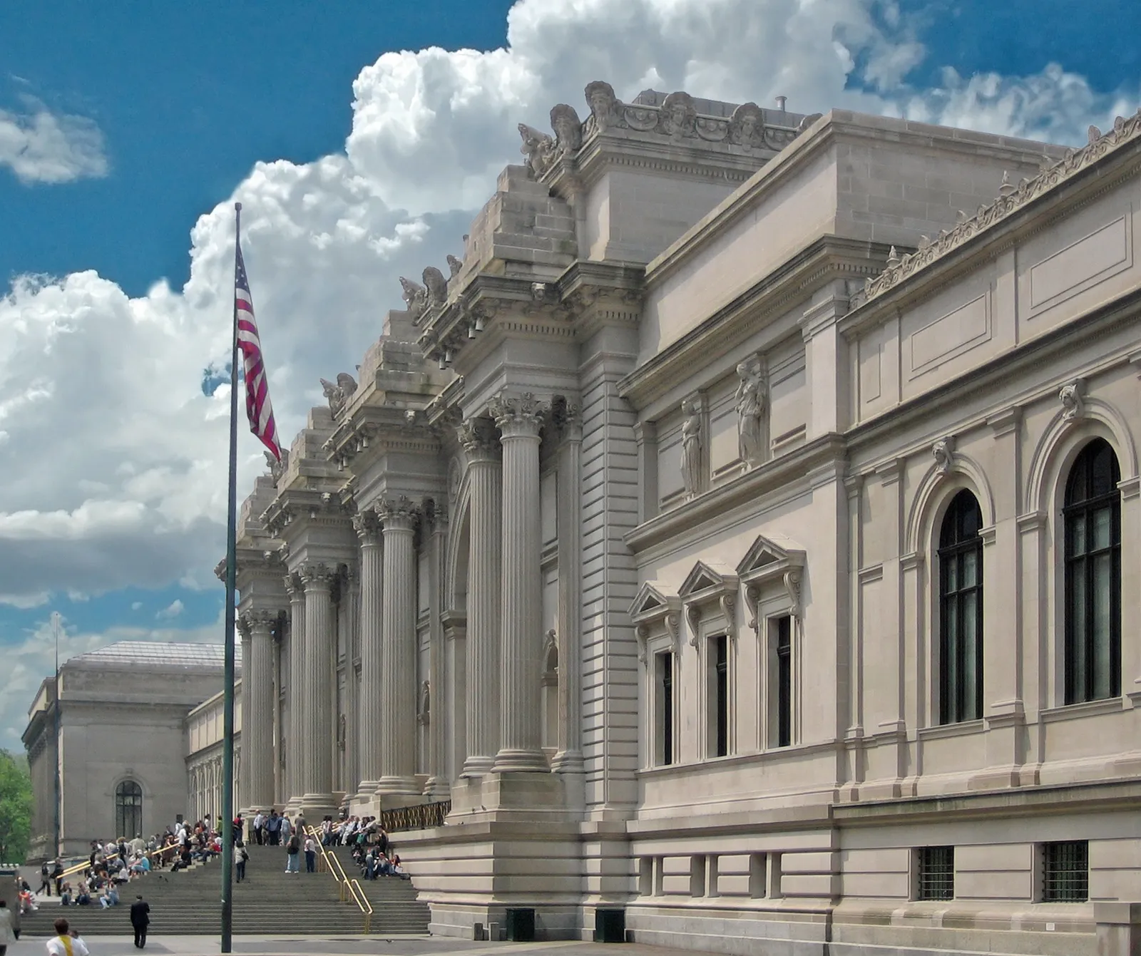 The Metropolitan Museum of Art’s façade on Fifth Avenue