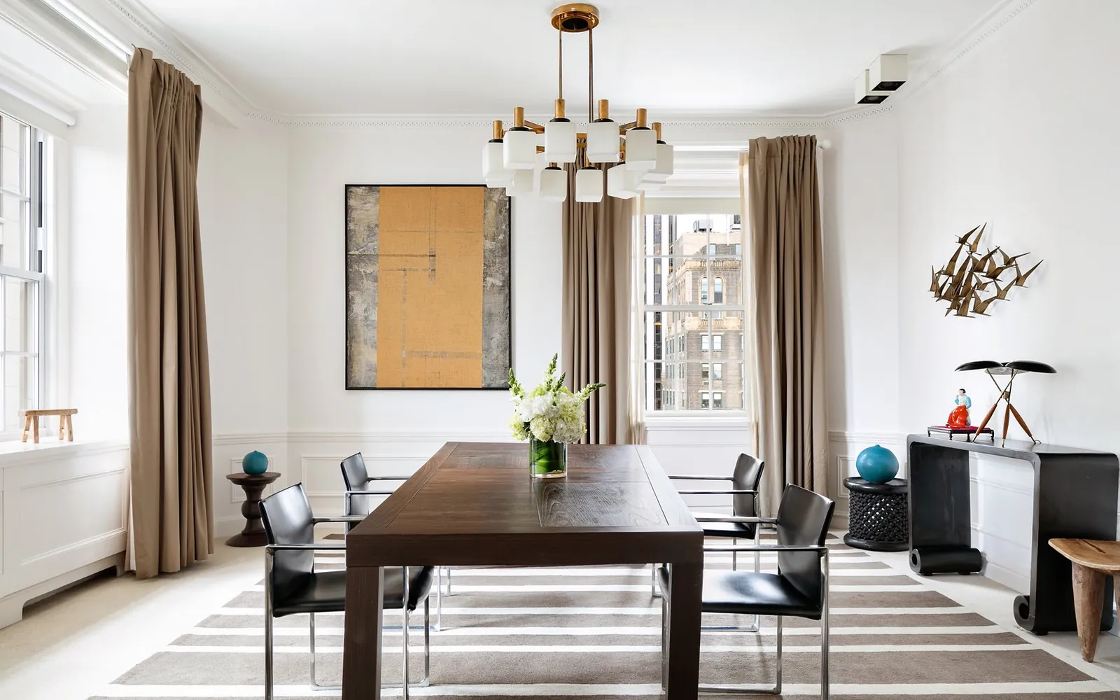 The Charles Pierre Suite’s dining room