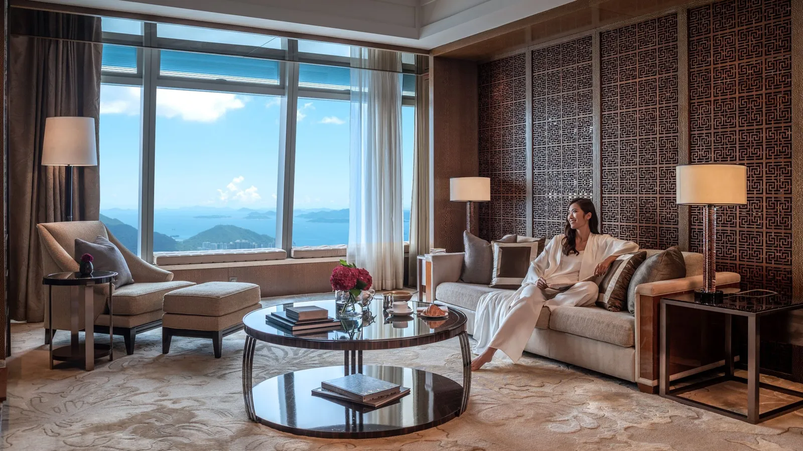 Premier Executive Suite Living Room