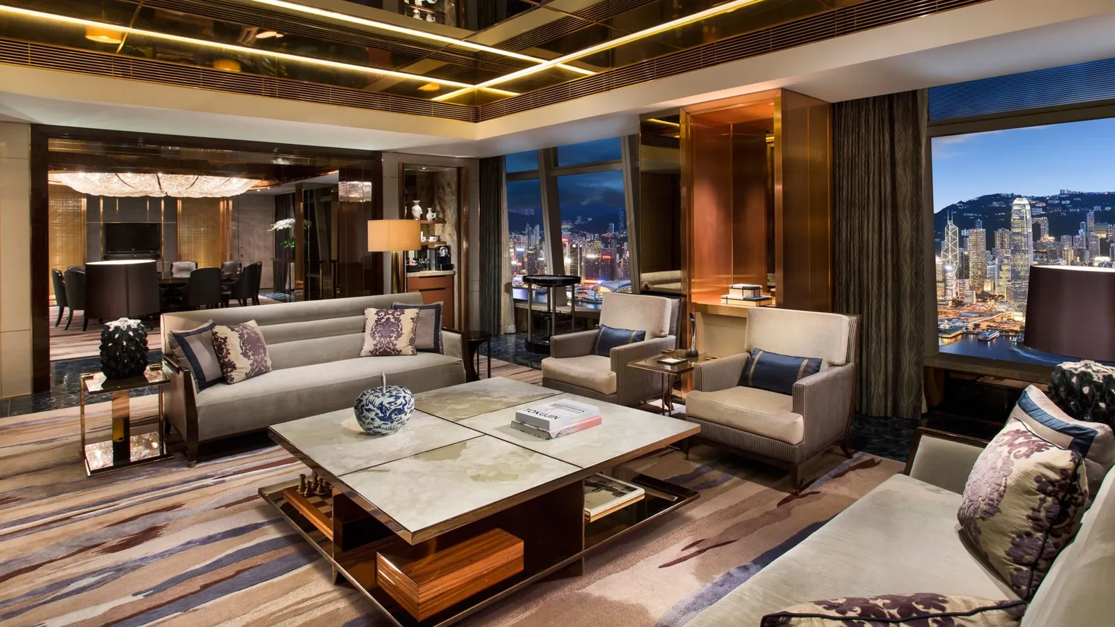 The Ritz-Carlton Suite, Living Room