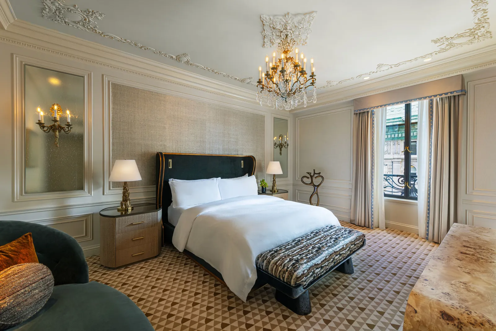 The Royal Suite living room
