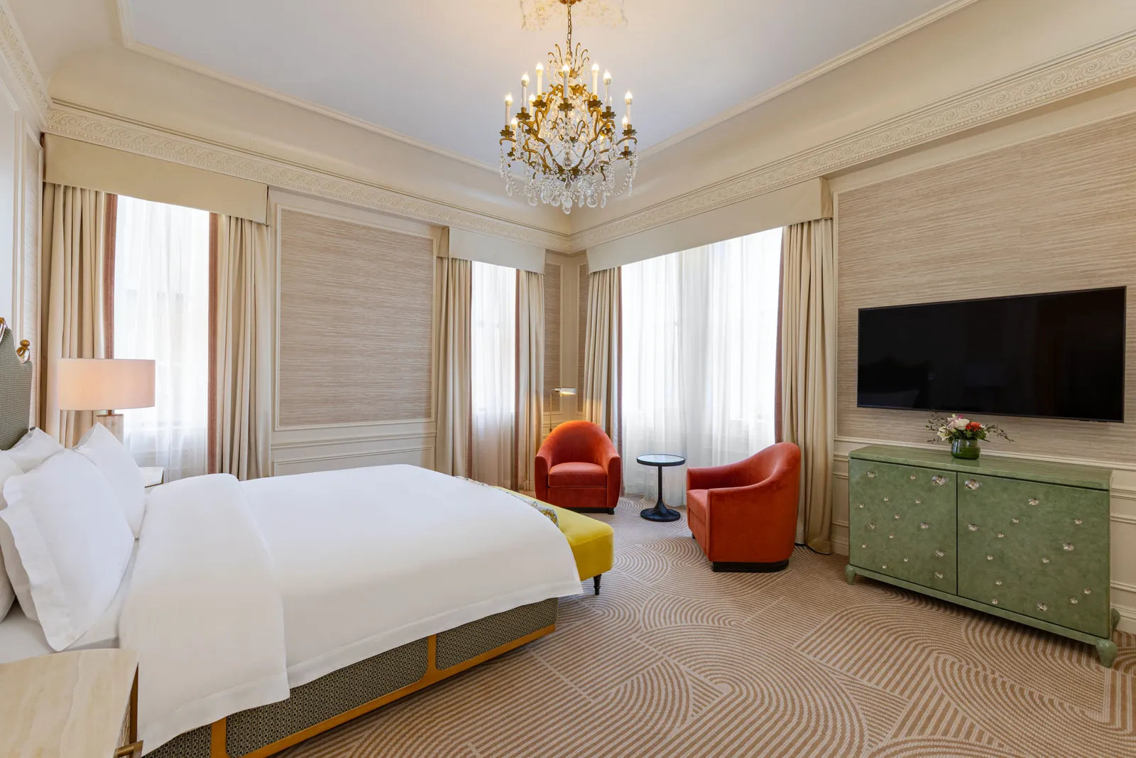 The St. Regis Suite bedroom