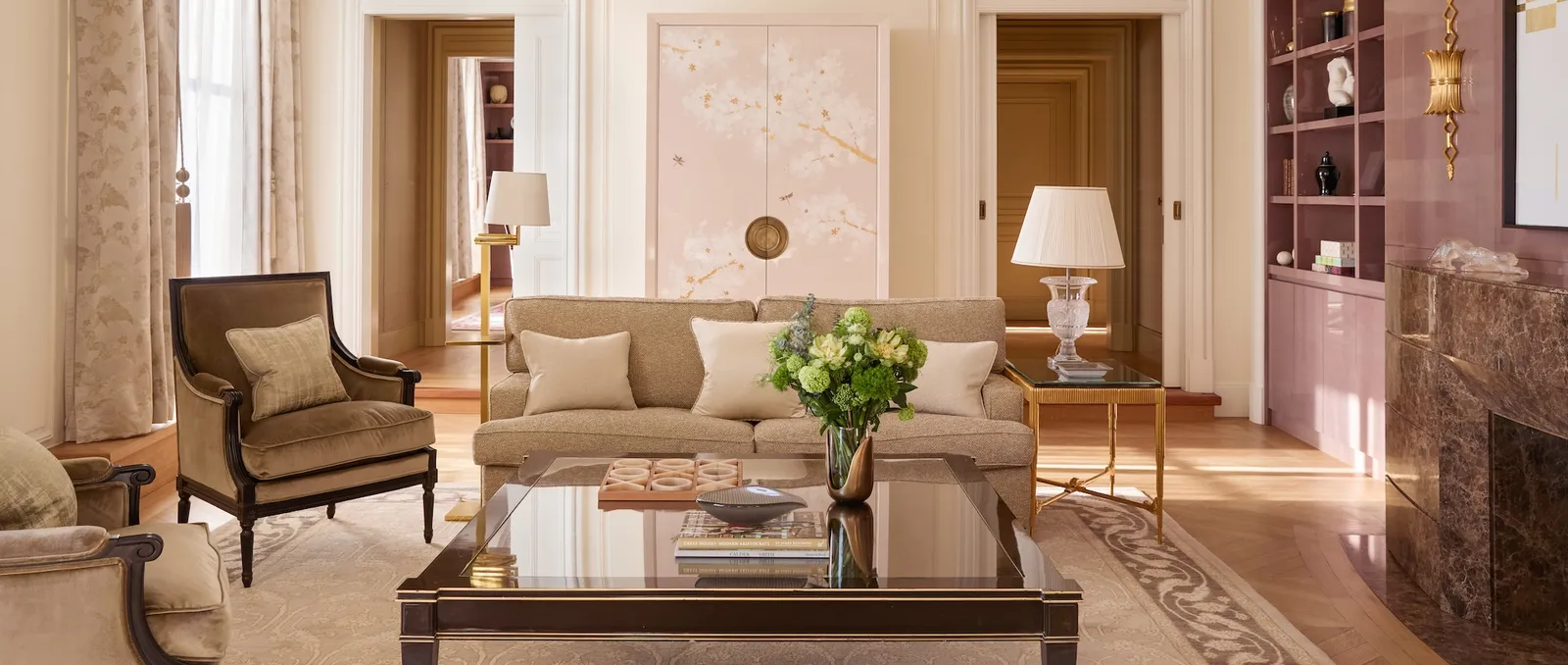 Il salotto della Royal Suite