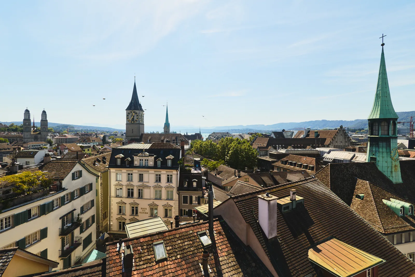 Campanili e tetti della città vecchia dalla Penthouse Suite