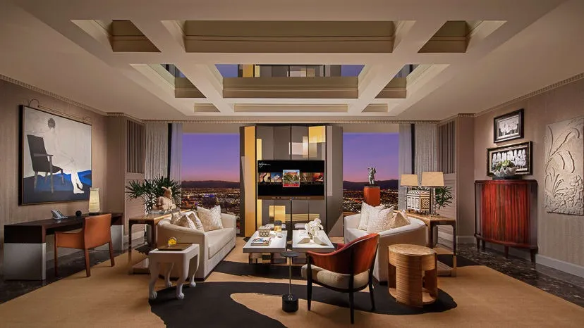 Wynn Tower Suite Salon · official photograph