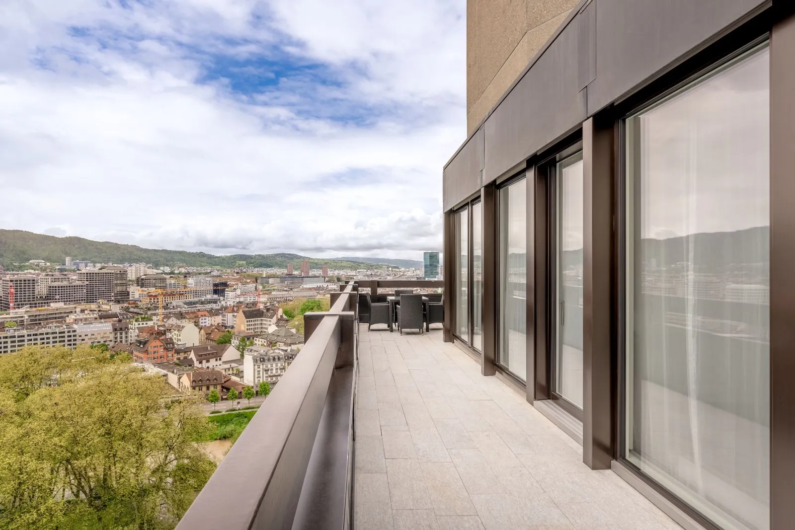 La terrazza della Panorama Suite