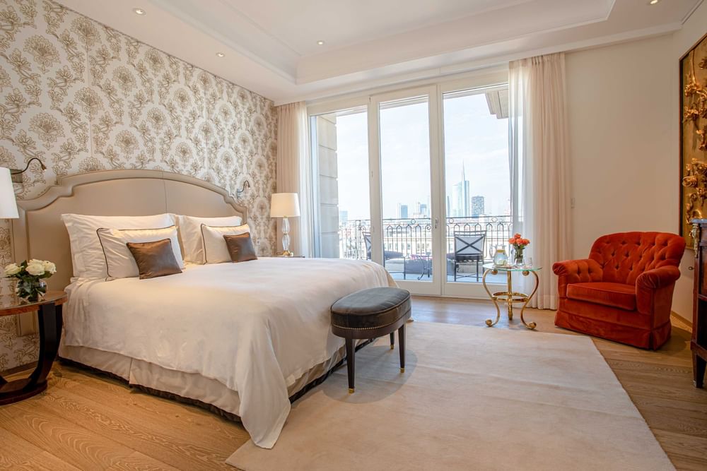 Bedroom of the Nicoletta Apartment