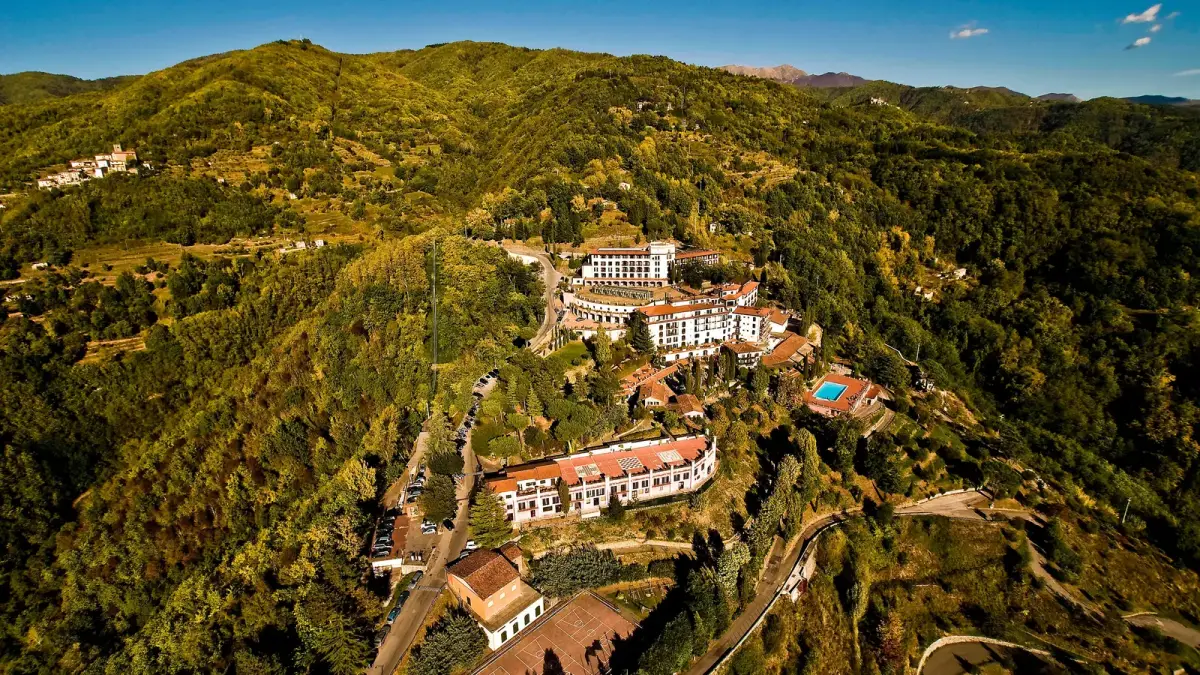 Renaissance Tuscany Il Ciocco on the hills above the Serchio Valley
