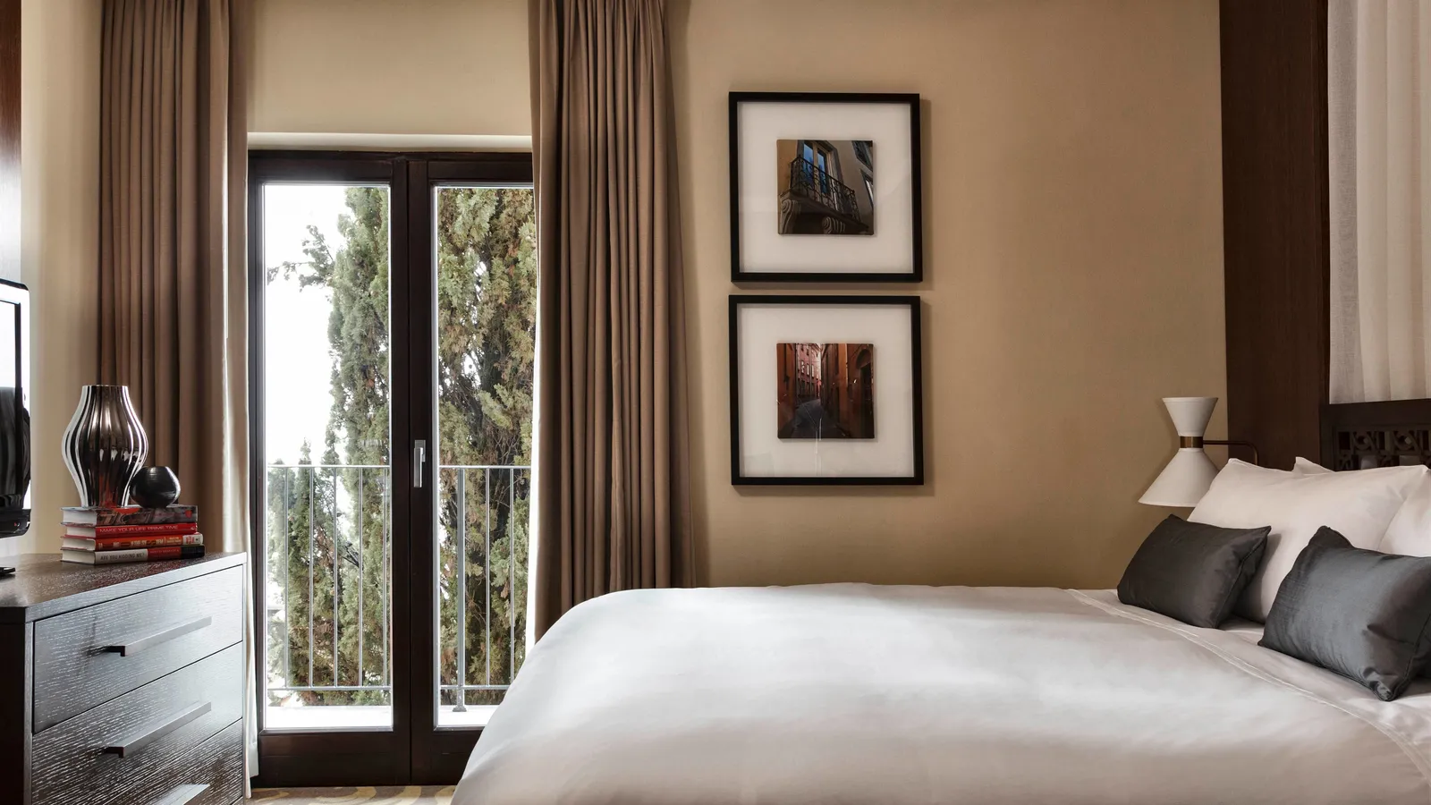 Bedroom of the One-Bedroom Suite